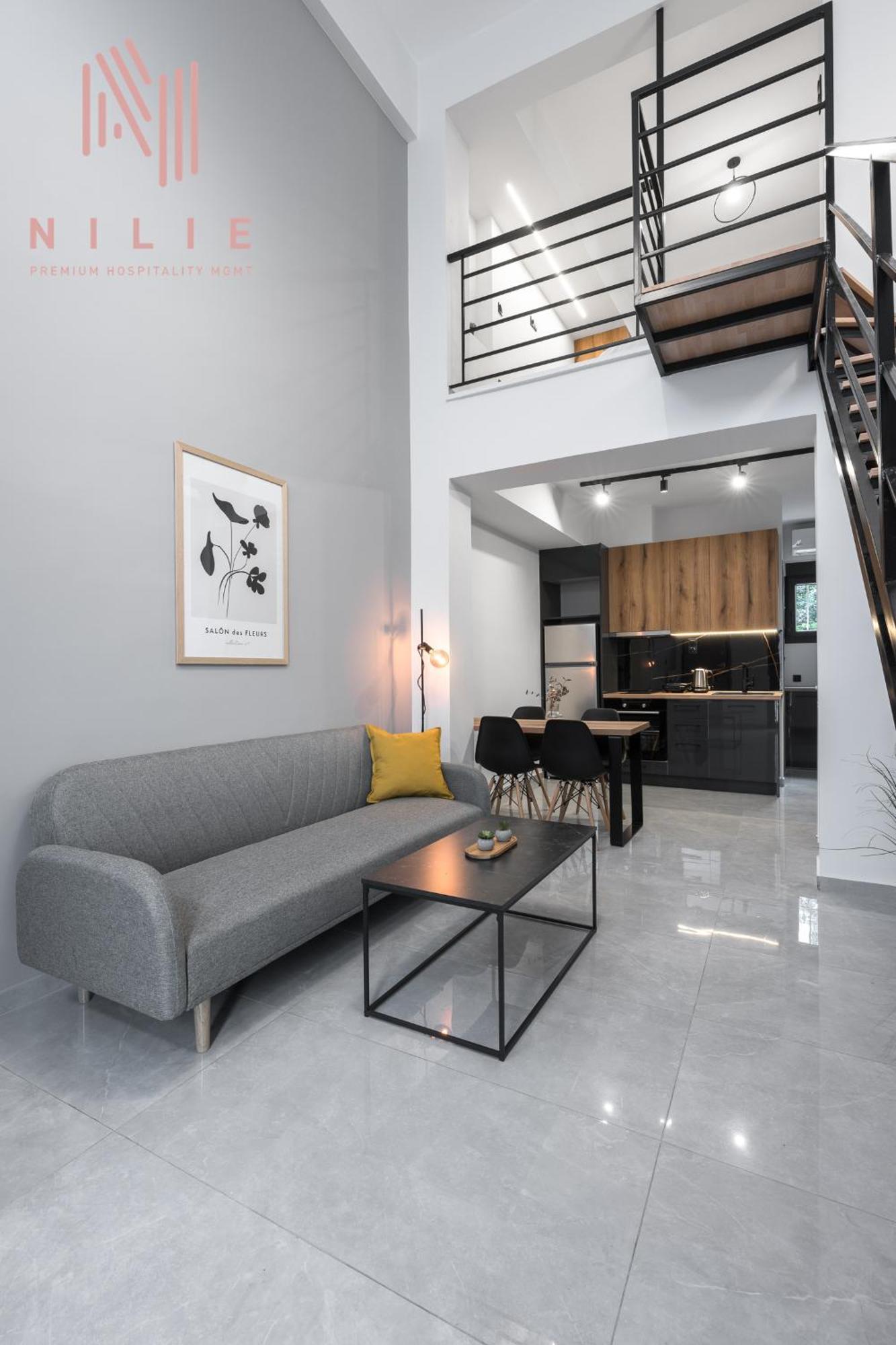 Apartament Railway Lofts, Nilie Hospitality Mgmt Saloniki Zewnętrze zdjęcie