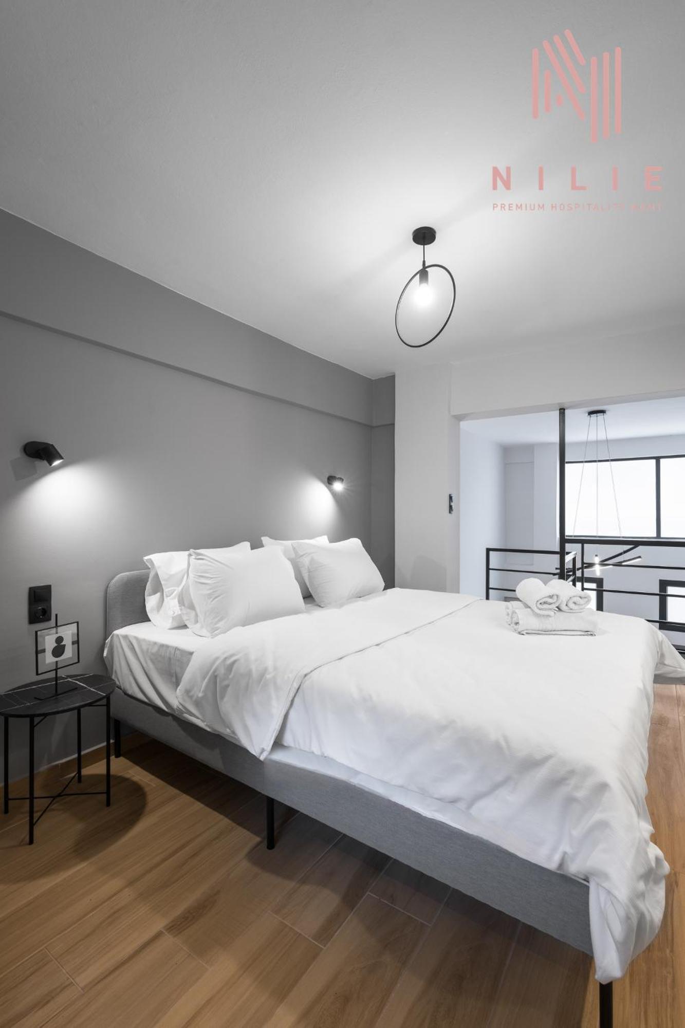 Apartament Railway Lofts, Nilie Hospitality Mgmt Saloniki Zewnętrze zdjęcie