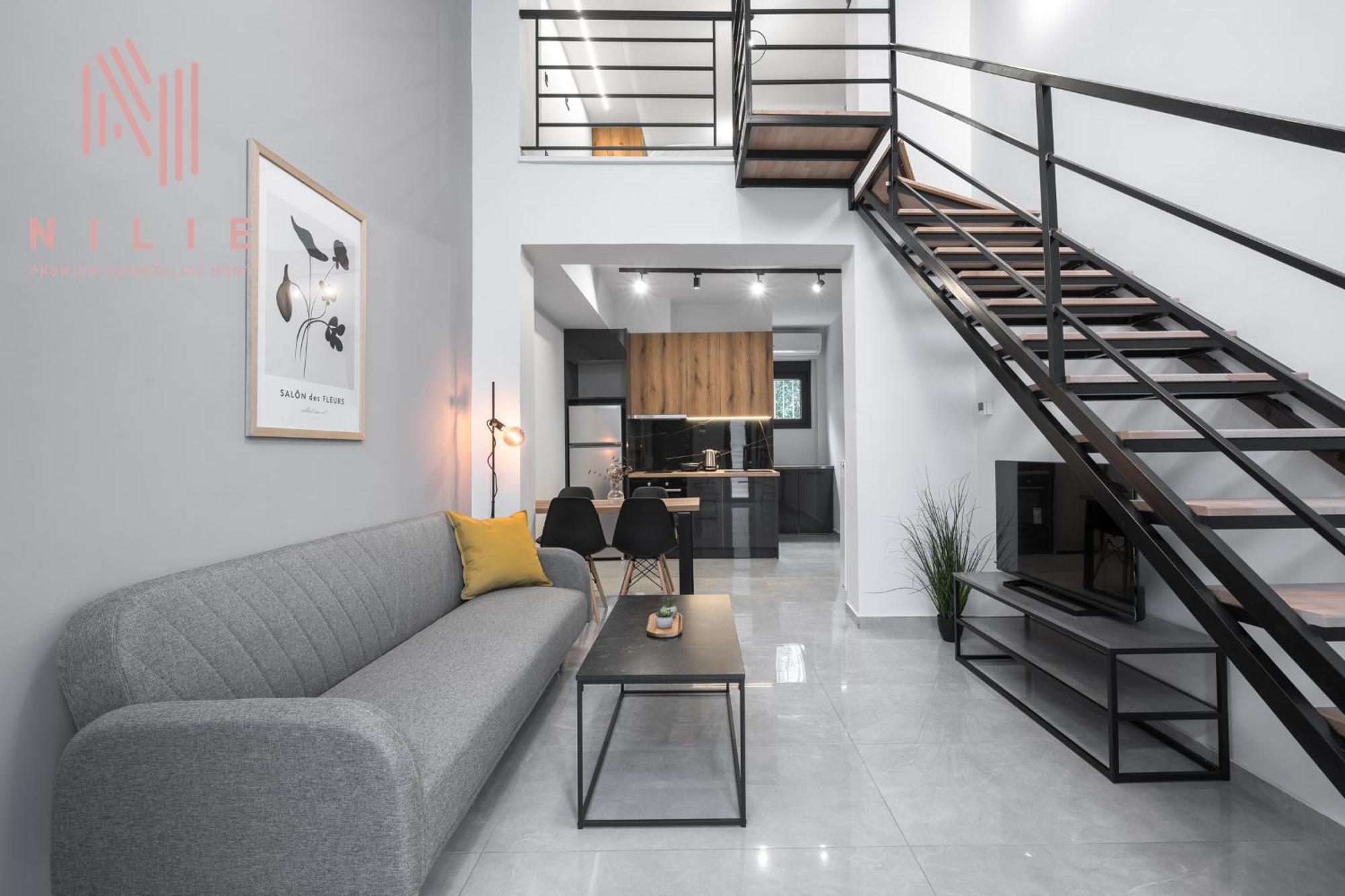 Apartament Railway Lofts, Nilie Hospitality Mgmt Saloniki Zewnętrze zdjęcie