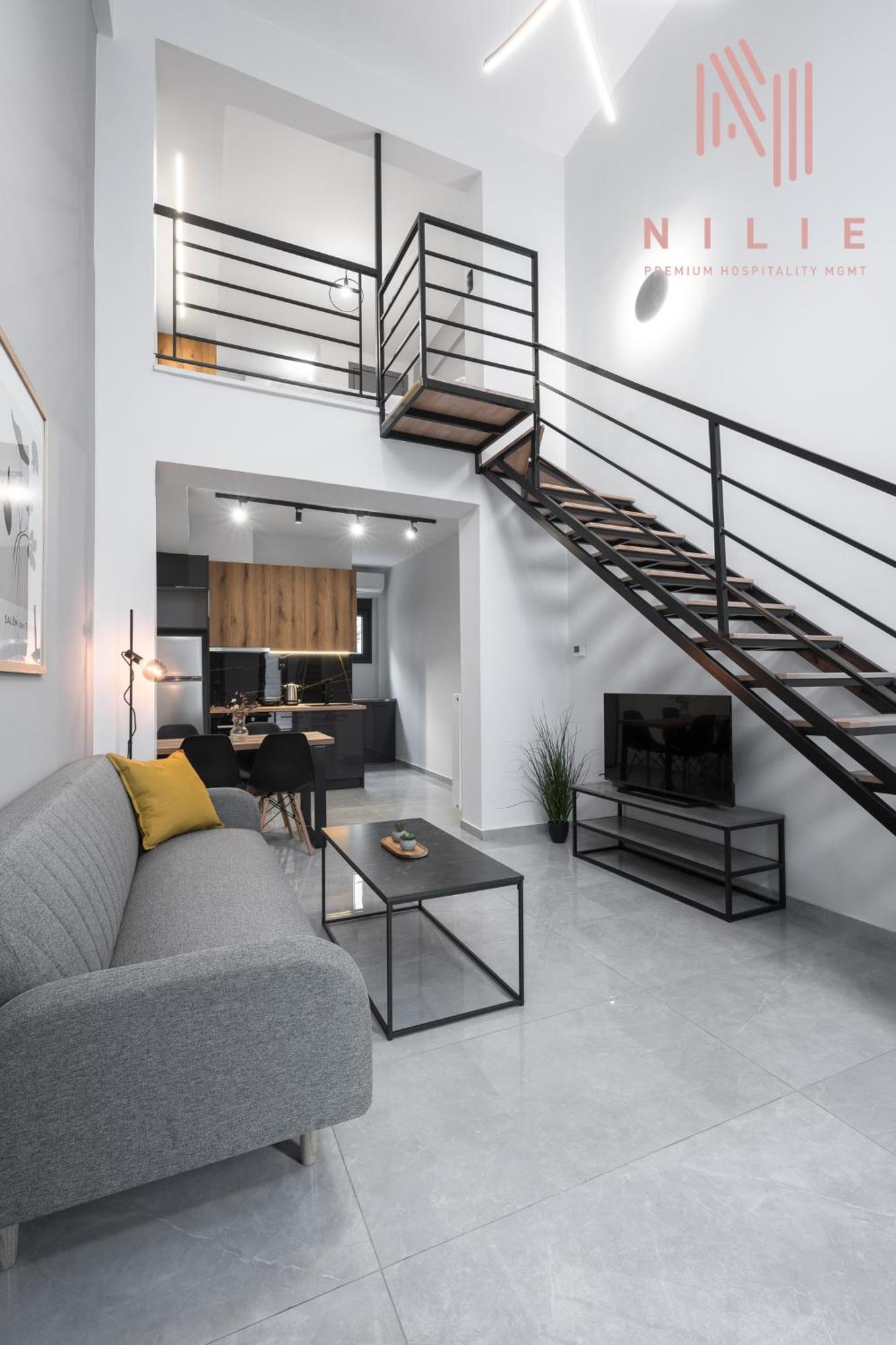 Apartament Railway Lofts, Nilie Hospitality Mgmt Saloniki Zewnętrze zdjęcie